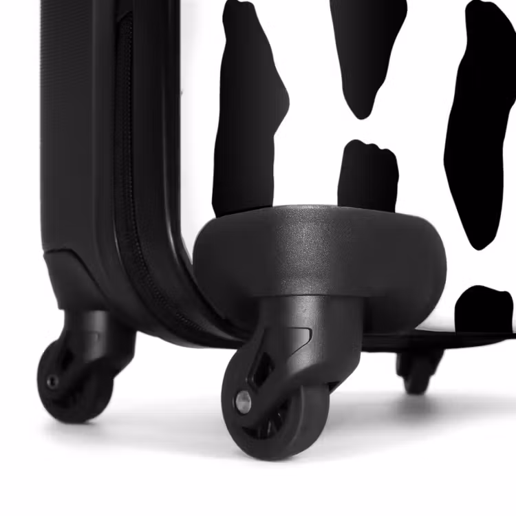 Koffer - Schwarze Formen auf weißem Hintergrund — 7