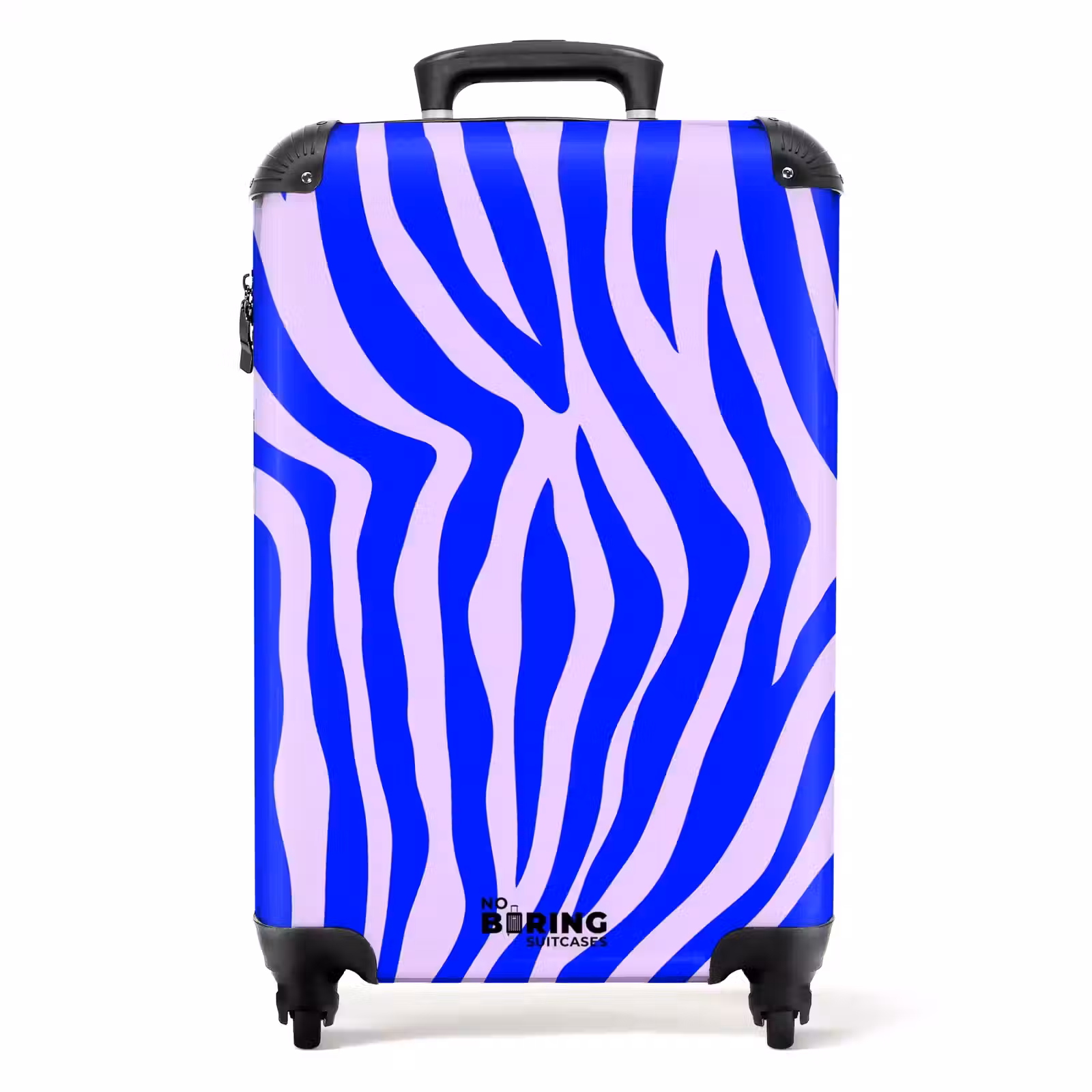 Koffer - Zebramuster blau und lila — 1