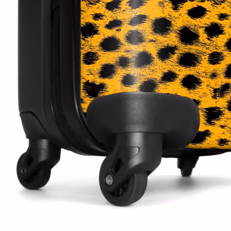 Koffer - Goldgelber Pantherdruck — 6