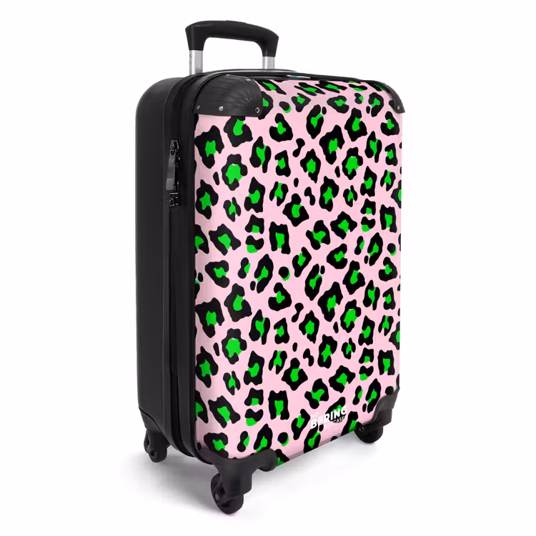 Koffer - Neon-Panther-Muster — 2