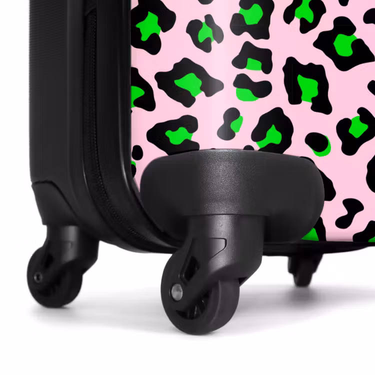 Koffer - Neon-Panther-Muster — 6