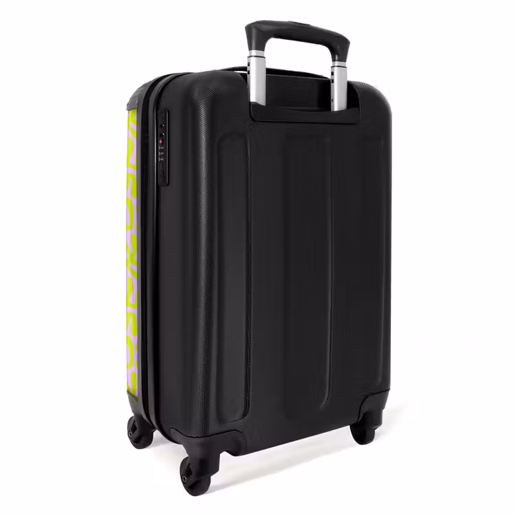Koffer - Neonblätter auf hellrosa Hintergrund — 3