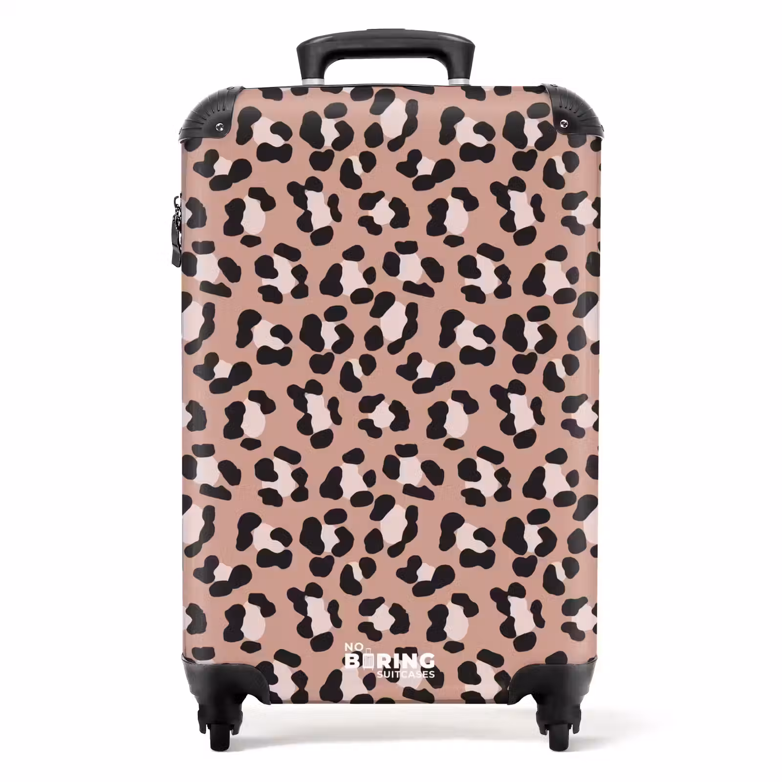 Koffer - Leopardenmuster auf Rosa — 1