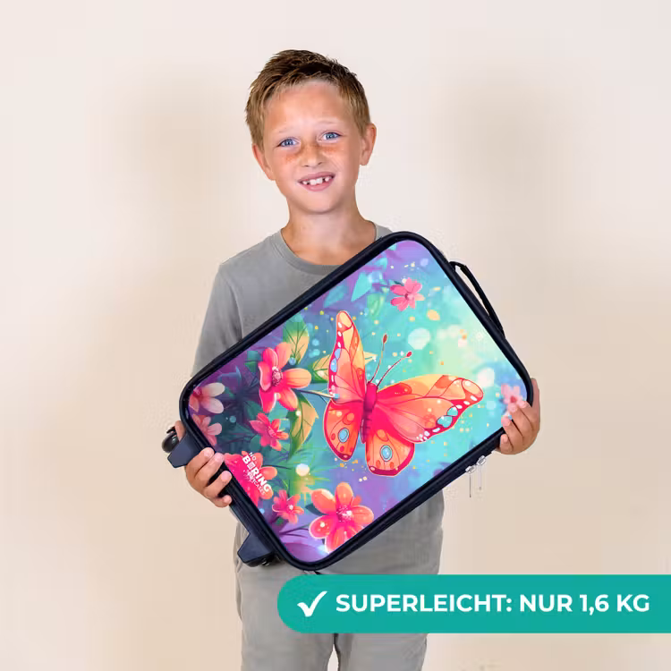 Kinderkoffer - Wunderschöner Schmetterling — 2