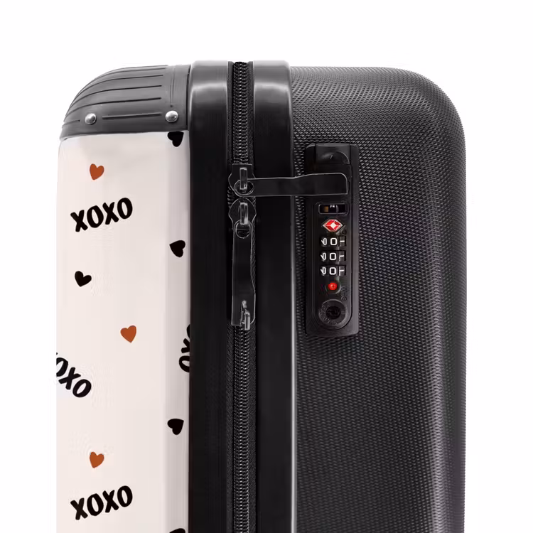 Koffer - XOXO auf beige — 5