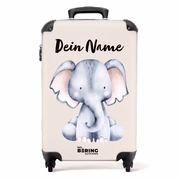 Koffer mit Name - Oane Elefant — 1