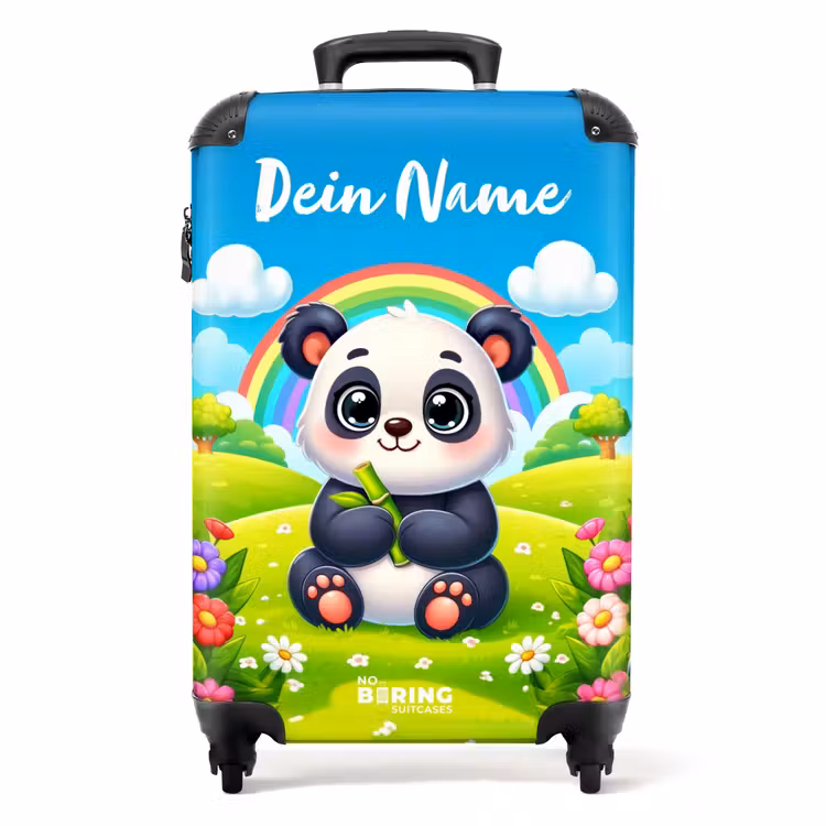 Koffer mit Name - Pukkie-Panda — 1