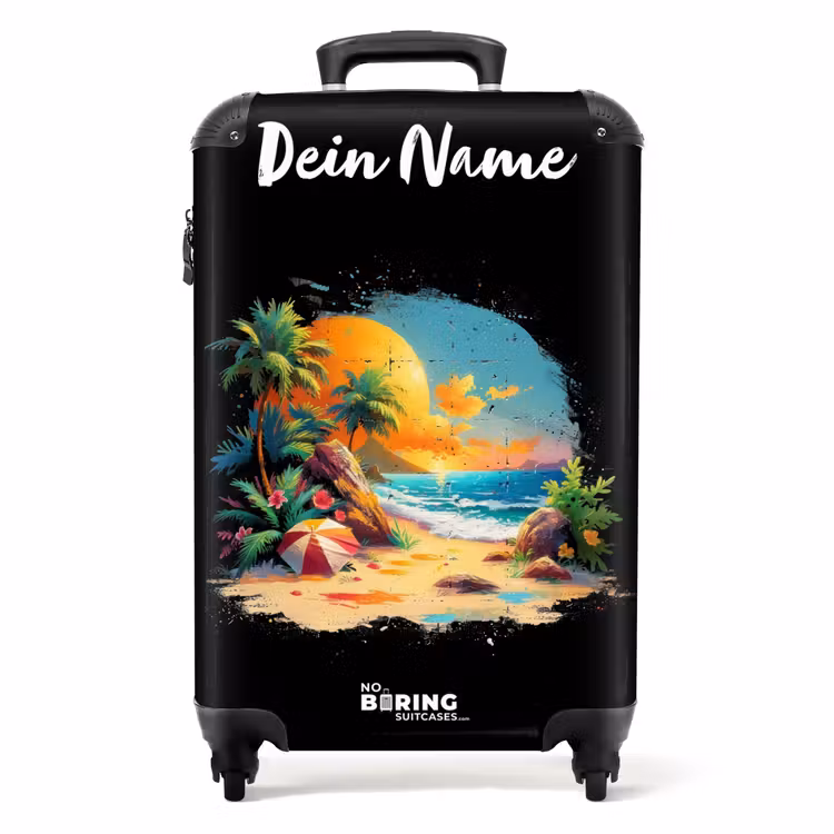 Koffer mit Name - Exotische Wandmalerei — 1