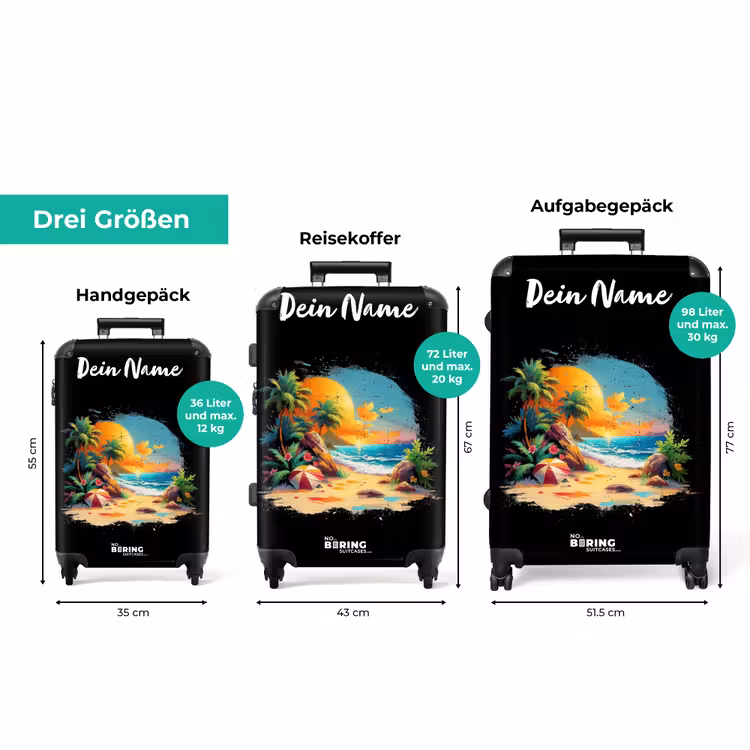 Koffer mit Name - Exotische Wandmalerei — 3
