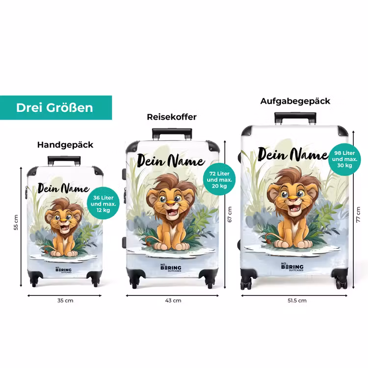 Koffer mit Name - Lenny Löwe — 3