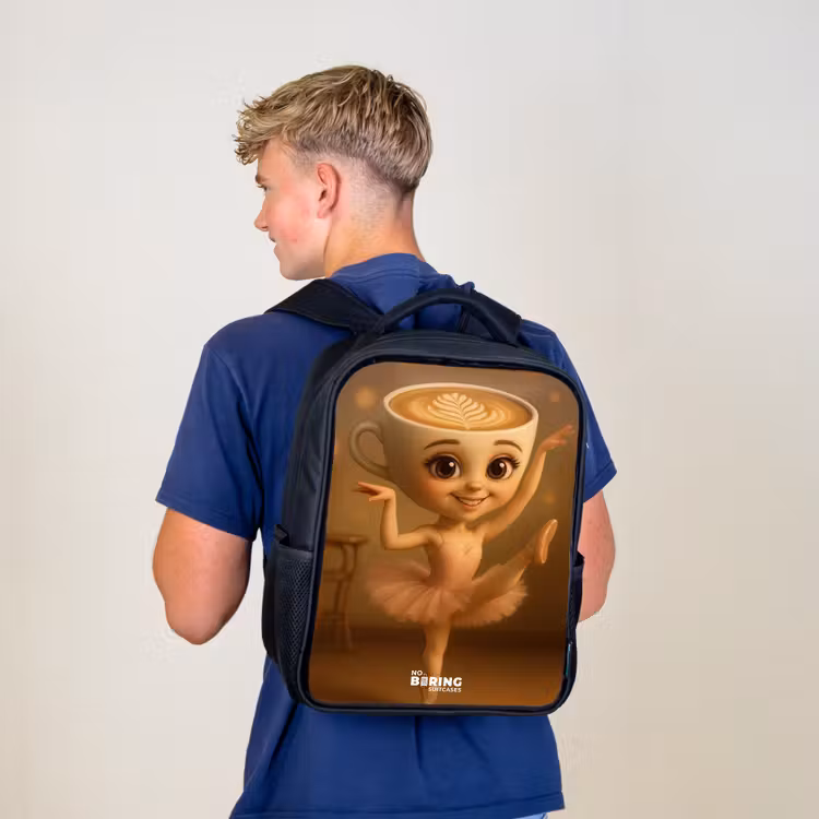 Kinderrucksack - Schwarz - Ballerina Cappuccina — 3