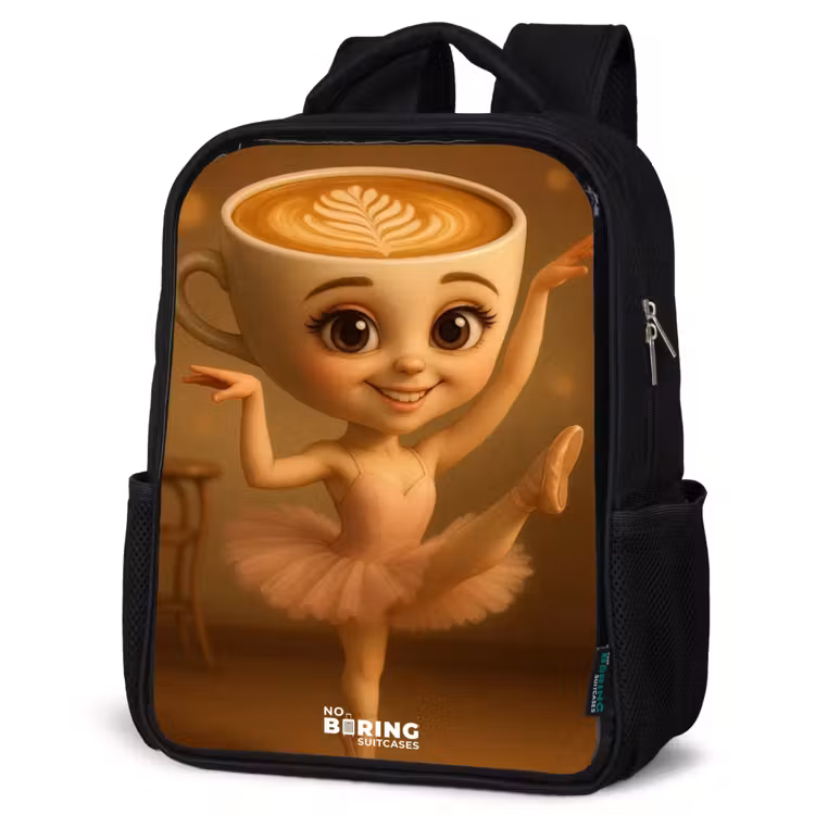 Kinderrucksack - Schwarz - Ballerina Cappuccina — 4