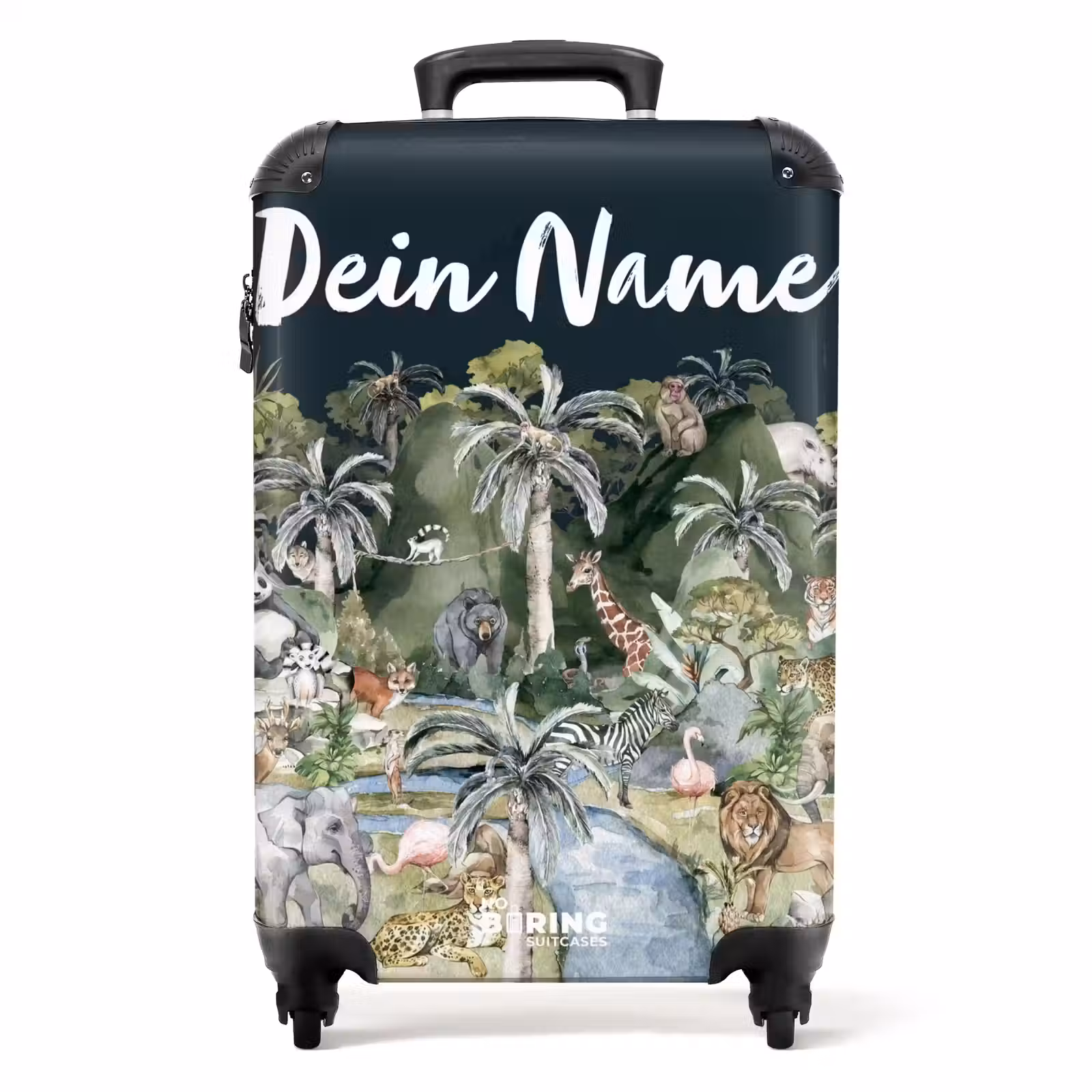 Koffer mit Name - Dschungel im Mondschein — 1