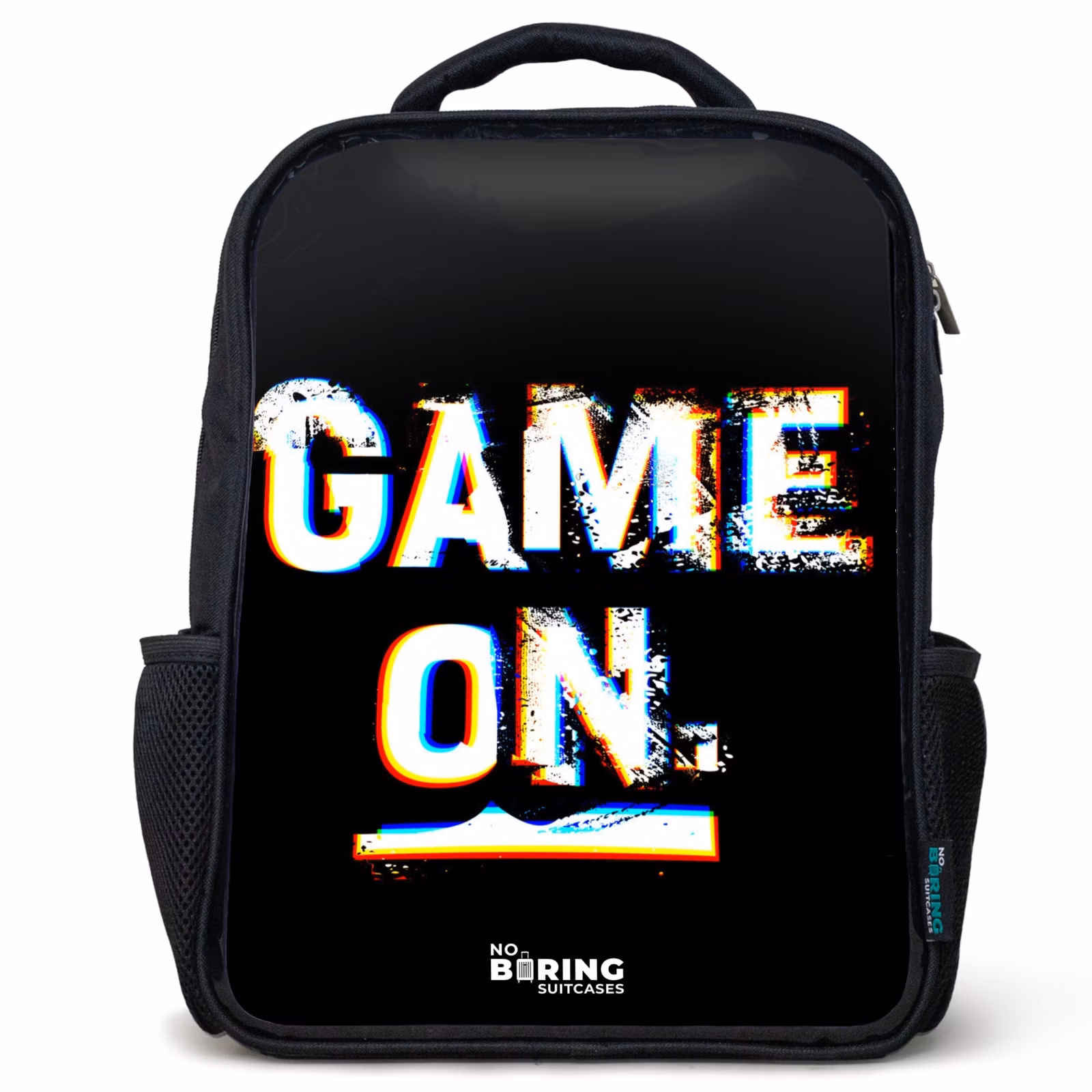 Kinderrucksack - Schwarz - Das Spiel läuft in Schwarz und Weiß — 1
