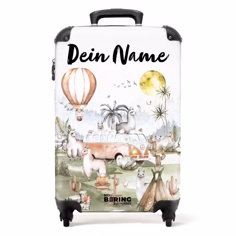 Koffer mit Name - Abenteuer Alpaka — 1