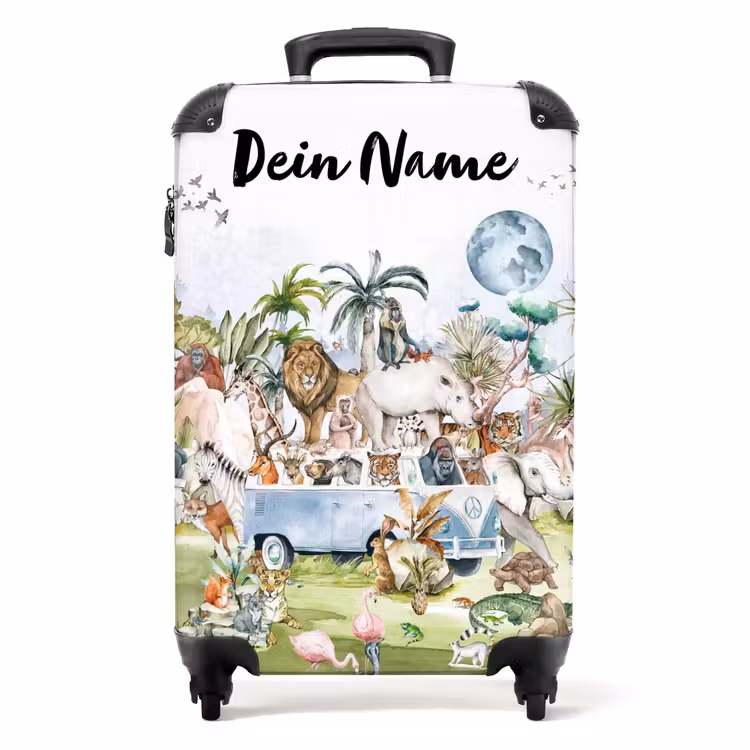 Koffer mit Name - Dschungel-Safari — 1
