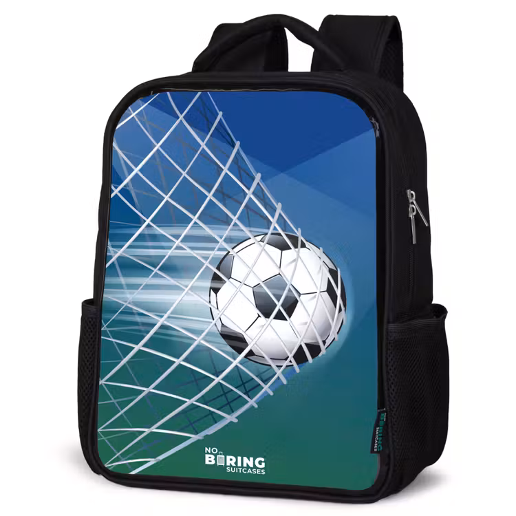 Kinderrucksack - Schwarz - Ball im Tor — 4