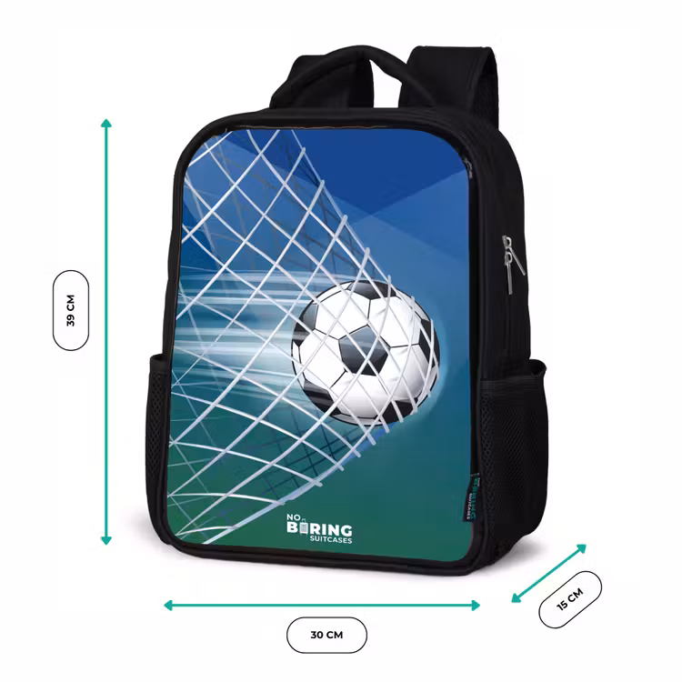Kinderrucksack - Schwarz - Ball im Tor — 6