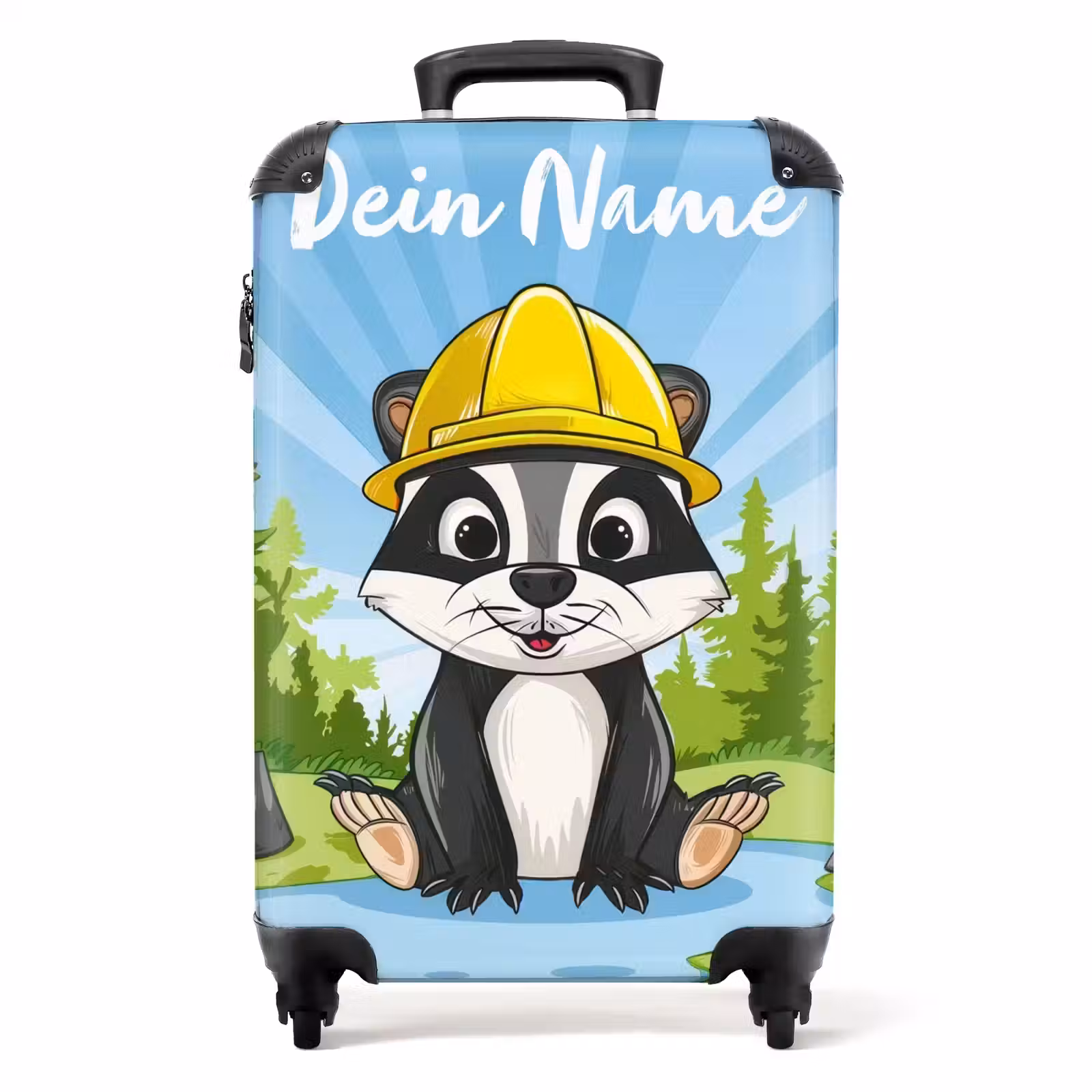 Koffer mit Name - Wally Arbeitsbär — 1