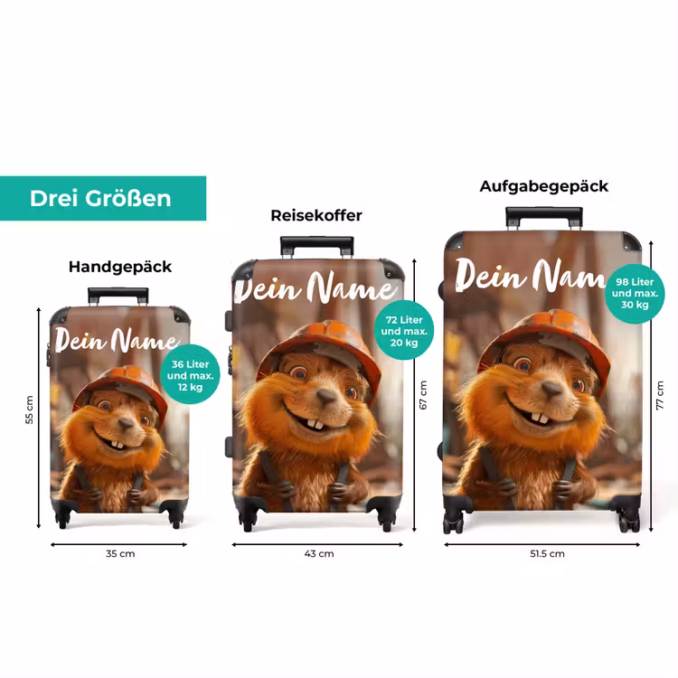 Koffer mit Name - Bertus Bauber — 3