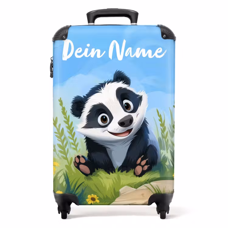 Koffer mit Name - William Waschbär — 1