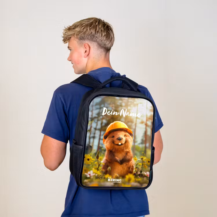 Kinderrucksack - Schwarz - Benno Bloembouwer — 3