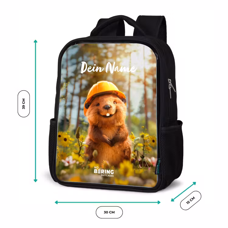 Kinderrucksack - Schwarz - Benno Bloembouwer — 6
