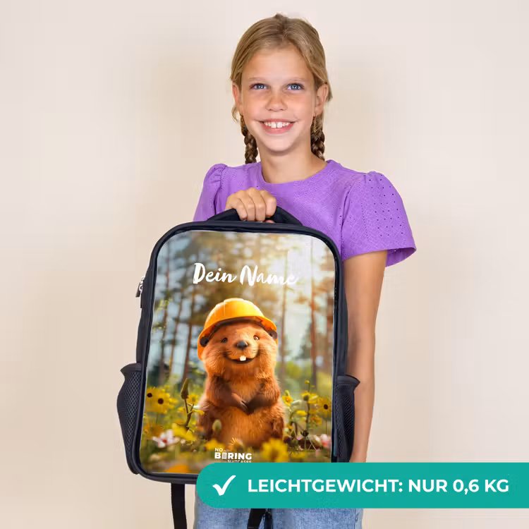 Kinderrucksack - Schwarz - Benno Bloembouwer — 7