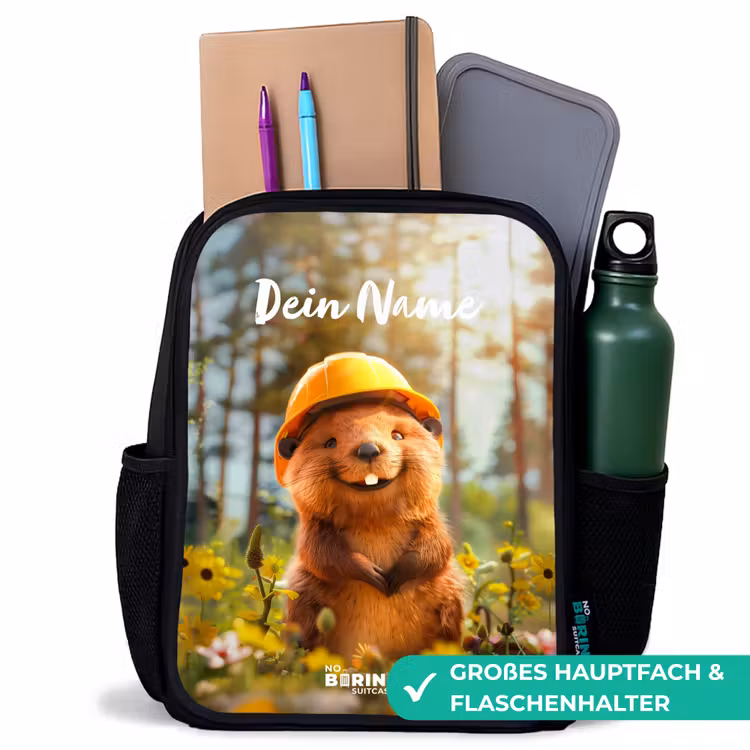 Kinderrucksack - Schwarz - Benno Bloembouwer — 8