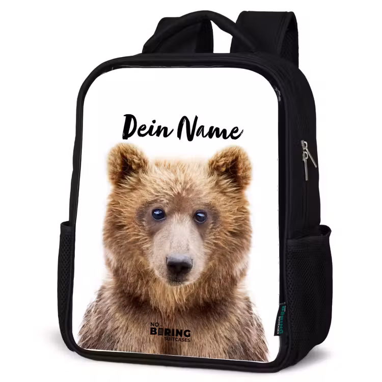 Kinderrucksack - Schwarz - Bennie Bär — 4