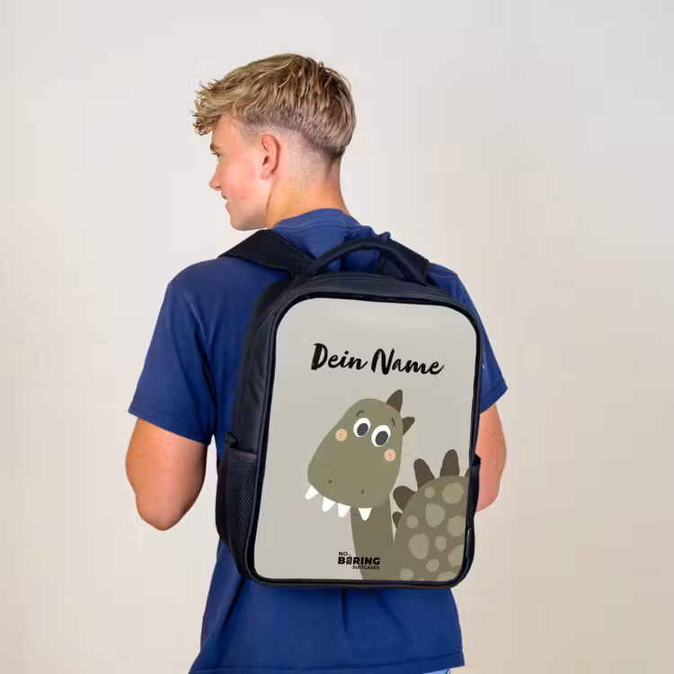 Kinderrucksack - Schwarz - Danny dino — 3