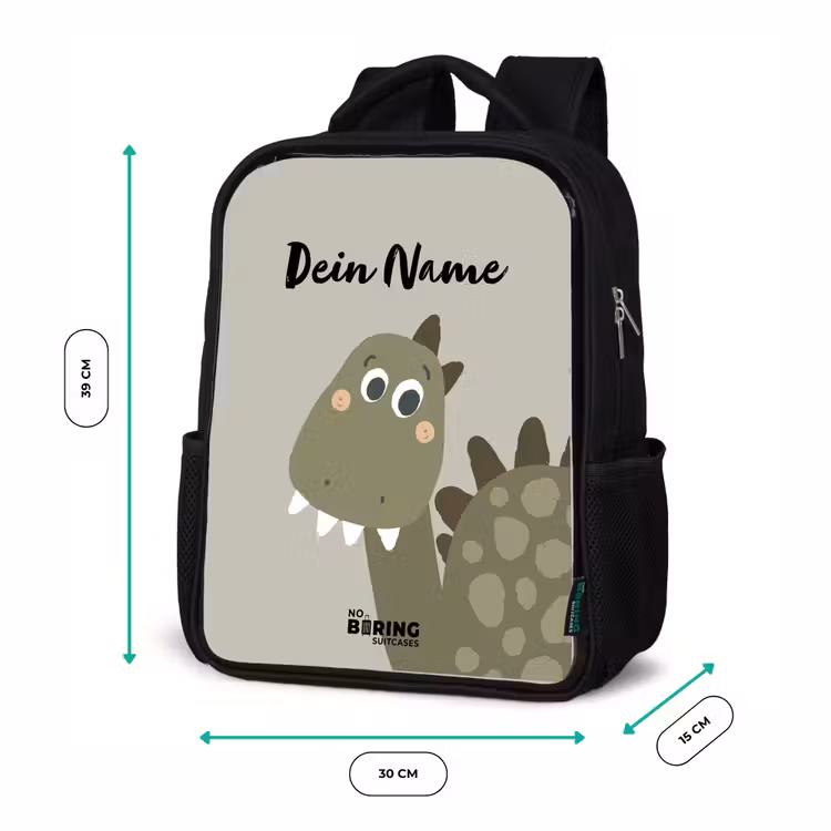 Kinderrucksack - Schwarz - Danny dino — 6