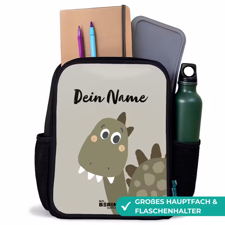Kinderrucksack - Schwarz - Danny dino — 8