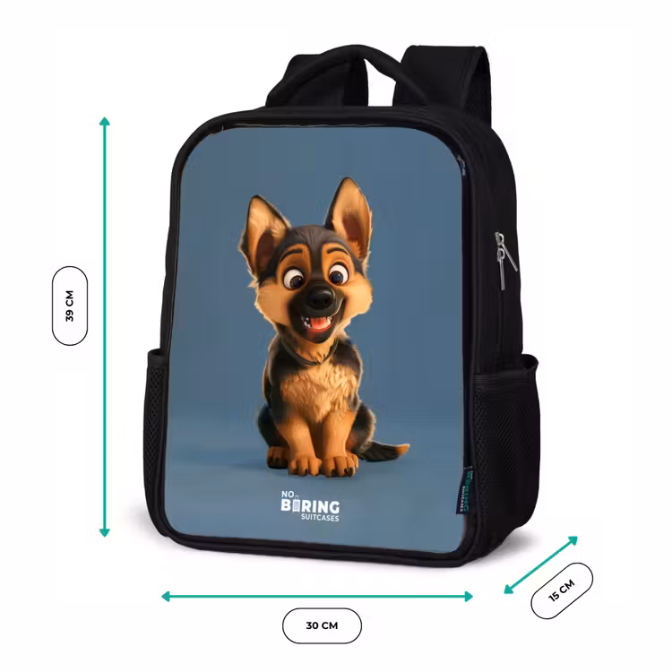 Kinderrucksack - Schwarz - Hylke Schafhirte — 6