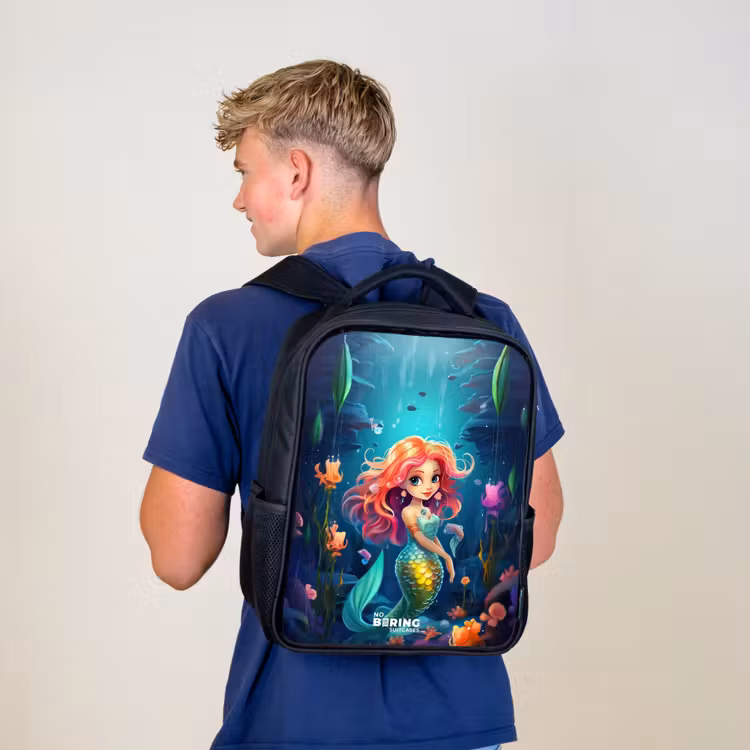 Kinderrucksack - Schwarz - Korallenkönigin — 3