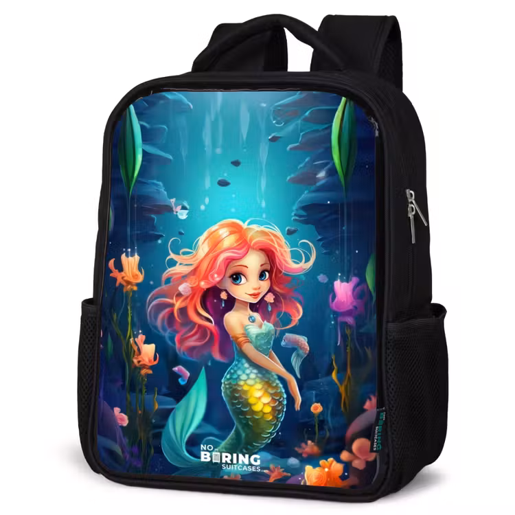 Kinderrucksack - Schwarz - Korallenkönigin — 4