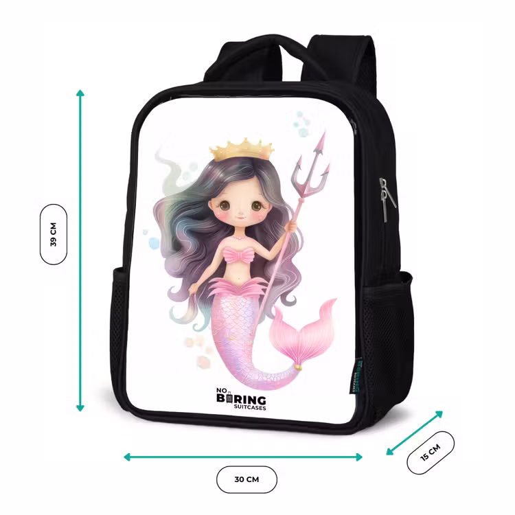 Kinderrucksack - Schwarz - Kyra Korallenprinzessin — 6