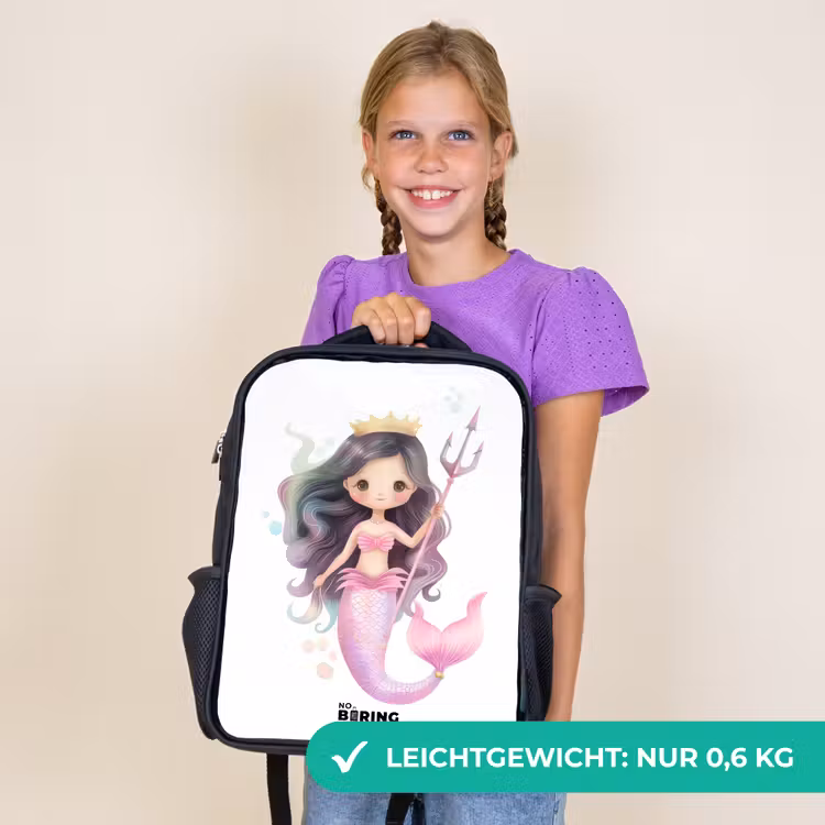 Kinderrucksack - Schwarz - Kyra Korallenprinzessin — 7
