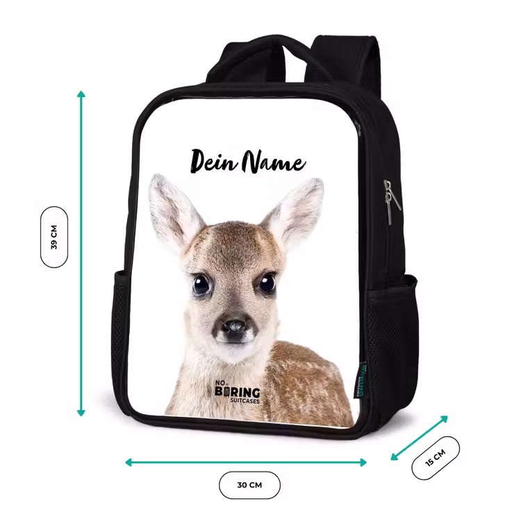 Kinderrucksack - Schwarz - Bambino — 6