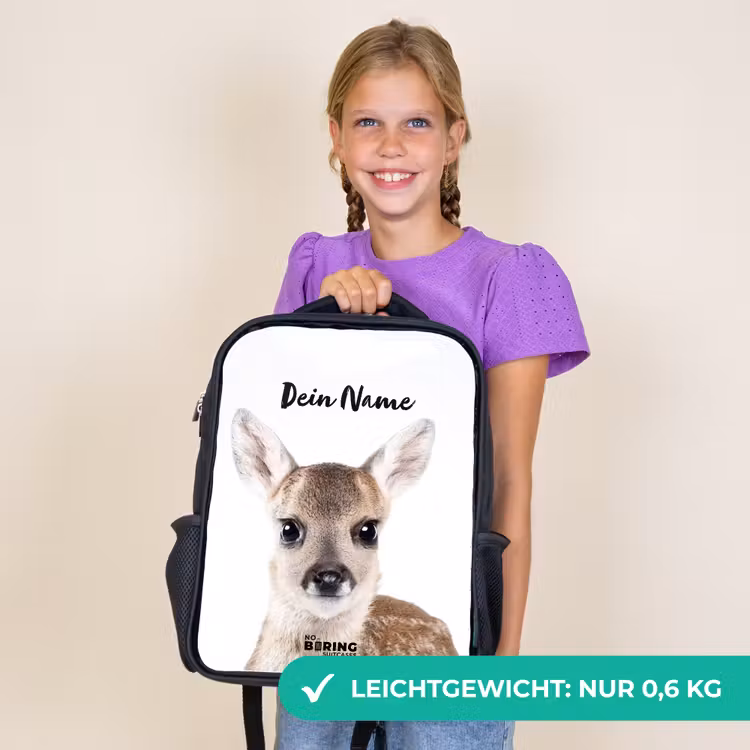 Kinderrucksack - Schwarz - Bambino — 7