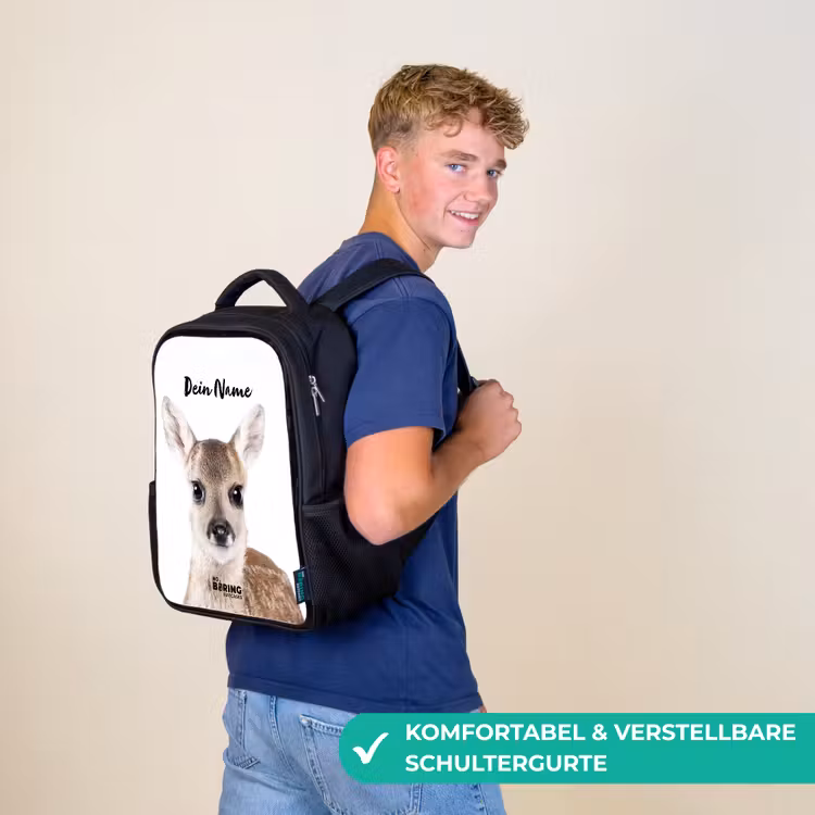 Kinderrucksack - Schwarz - Bambino — 9