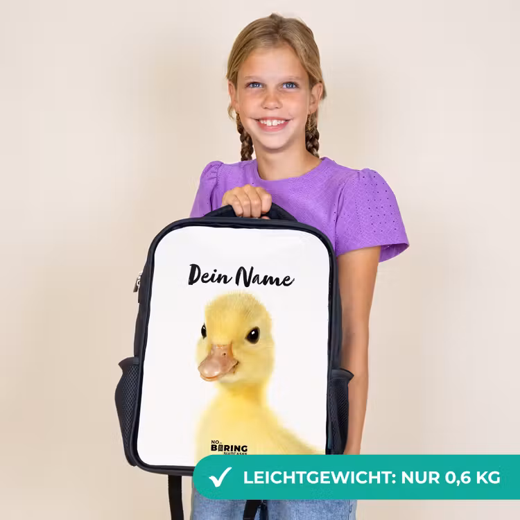 Kinderrucksack - Schwarz - Barry die Gummi-Ente — 7