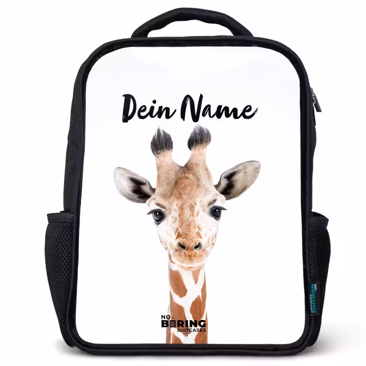 Kinderrucksack - Schwarz - Gerrie Giraffe — 1
