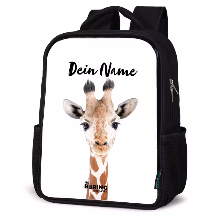 Kinderrucksack - Schwarz - Gerrie Giraffe — 4