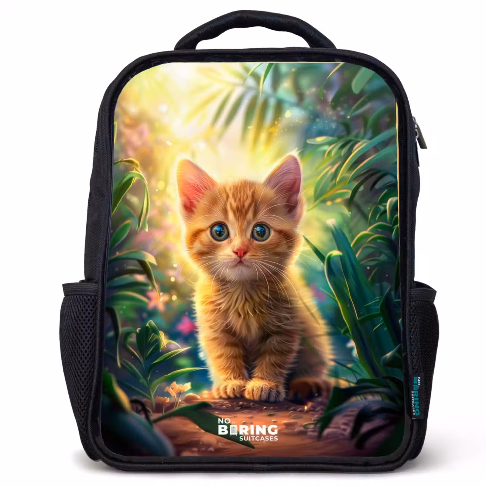 Kinderrucksack - Schwarz - Kees Kätzchen — 1