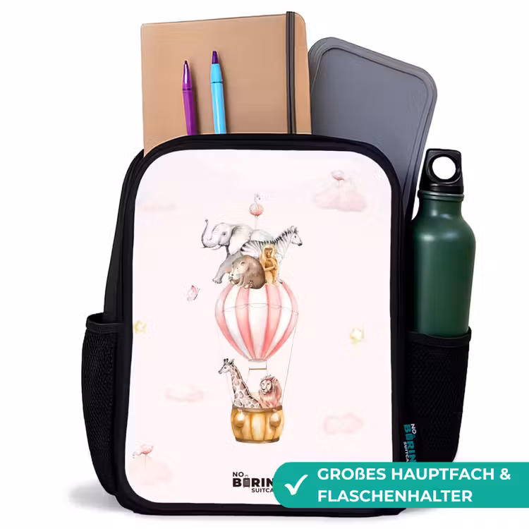 Kinderrucksack - Schwarz - Fliegender Zirkus — 8