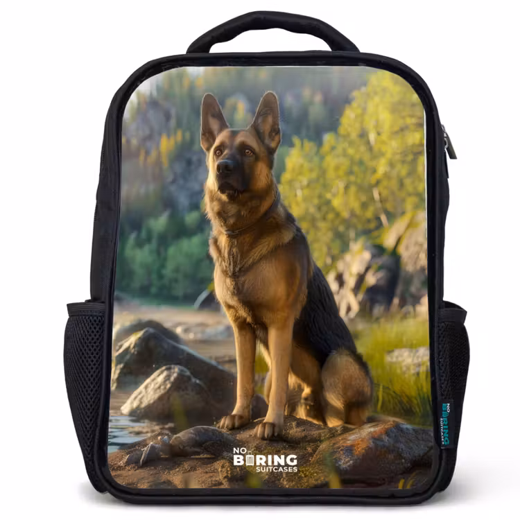 Kinderrucksack - Schwarz - Hessel-Schafhirte — 1