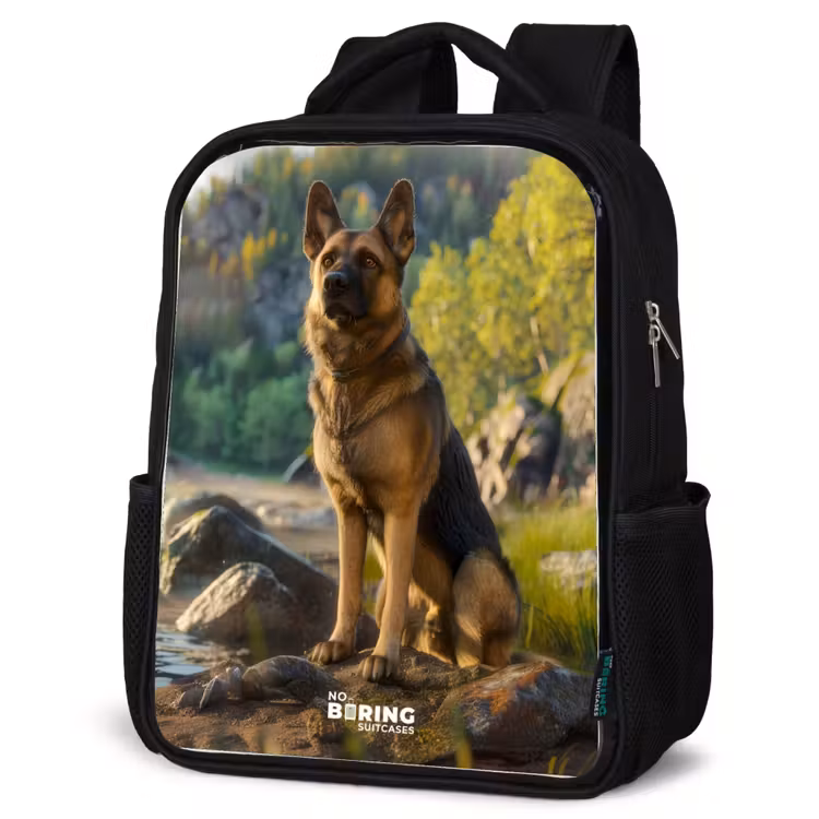 Kinderrucksack - Schwarz - Hessel-Schafhirte — 4