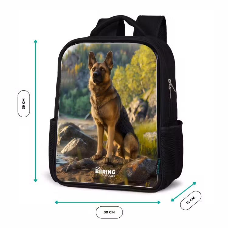 Kinderrucksack - Schwarz - Hessel-Schafhirte — 6