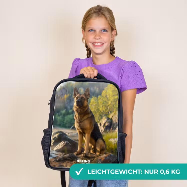 Kinderrucksack - Schwarz - Hessel-Schafhirte — 7